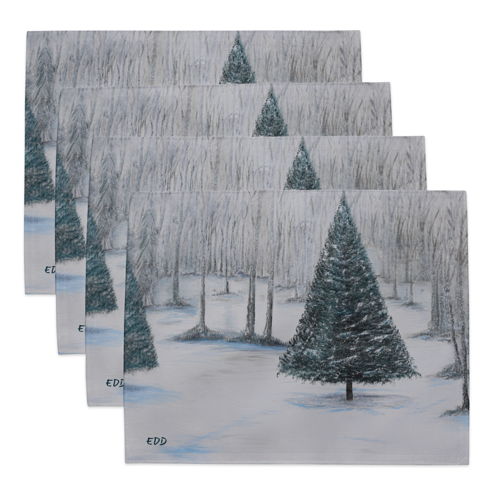 RDRY Woodland Evergreens Placemat Set