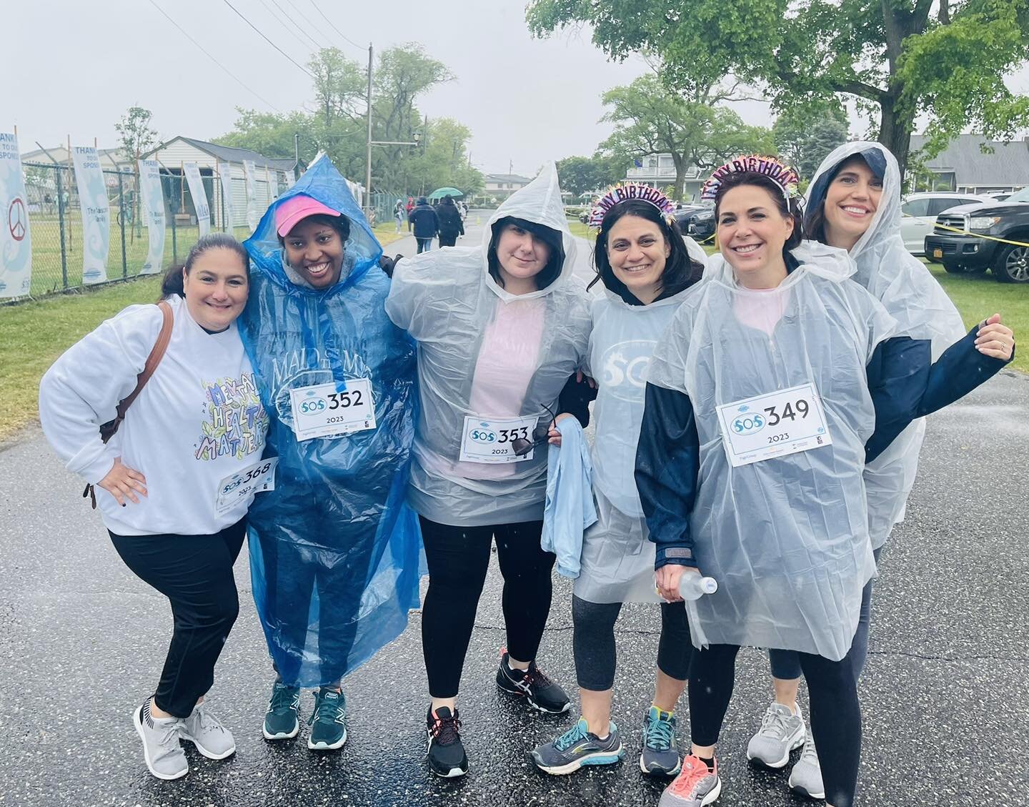 The Passages team supporting The Postpartum Resource Center of NY at the Sounds of Silence walk today! 

2 Birthday celebrations, lots of rain, a virtual team in Florida and lots of laughs supporting women and families&hellip;💗💗💗