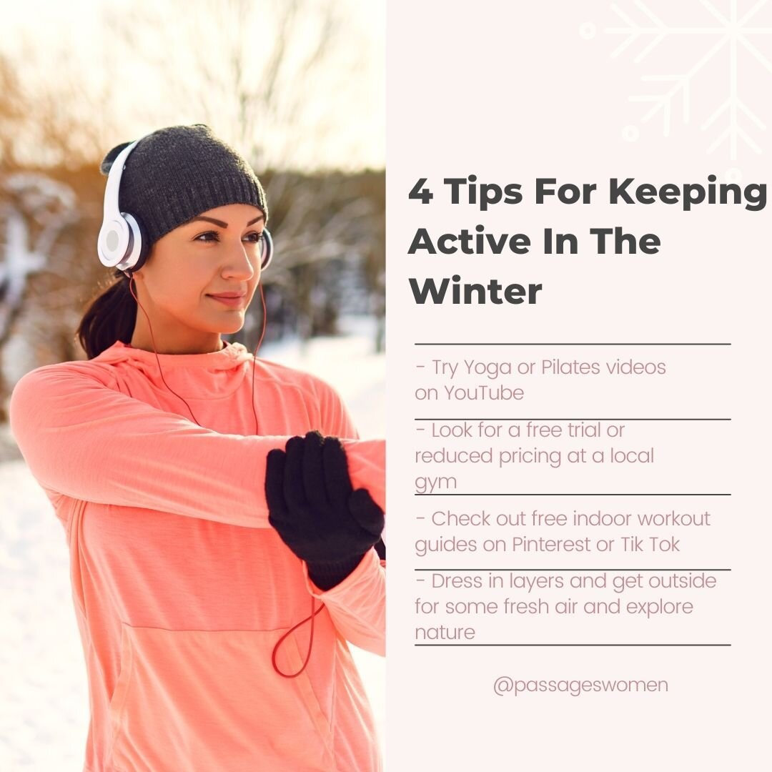 ⛄️ It's sweater weather but that doesn't mean you need to let Winter slow you down! 💪 Bundle up and get moving, maybe a walk in the park?🏃&zwj;♀️🏂🏋️&zwj;♀️

#winterworkout #stayactive #fitnessgoals #womenshealth