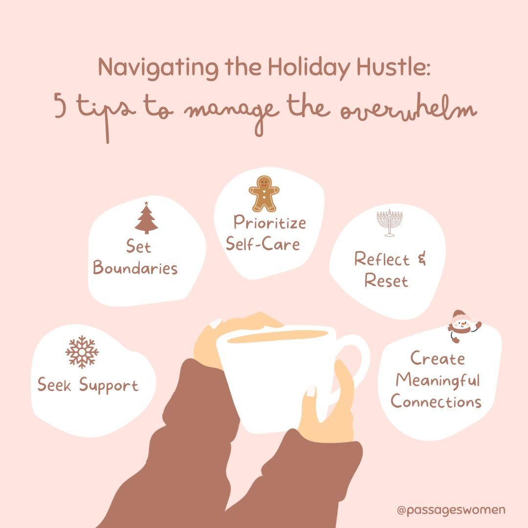 This holiday season, don't let the overwhelm get ya 🤯! The most wonderful time of the year can quickly transform into a whirlwind of stress, expectations, and overwhelm. 

We understand how hard it can be to juggle it all during this season, so we a