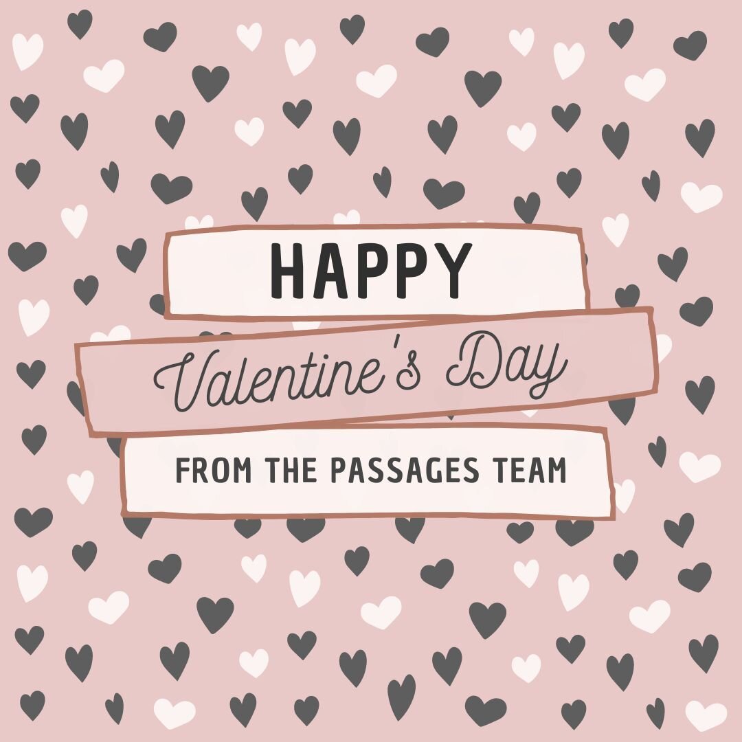Spread love and joy this Valentine's Day ❤️ Whether it's with your significant other, friends, family, or even yourself, make sure to celebrate all the love in your life! 💕 #HappyValentinesDay #SpreadLove #AllYouNeedIsLove #LoveisLove #PassagesWomen