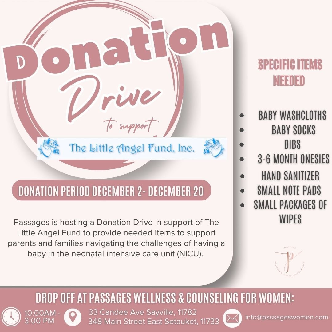 🌟 Join us in making a difference! We're hosting a donation drive to support parents and families of little ones in the NICU through the Little Angel Fund, Inc. They are a non-profit organization that is dedicated to supporting, educating, and caring