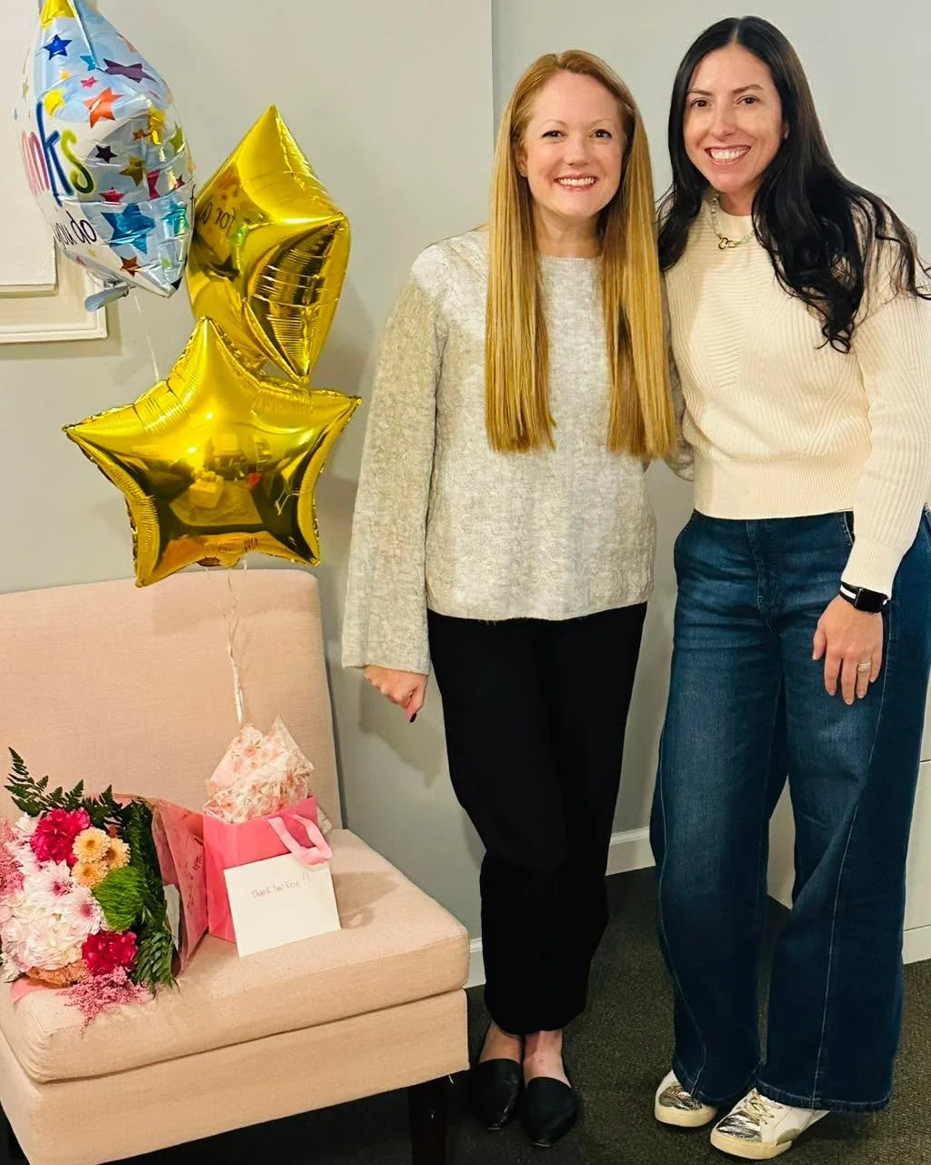 Thank you Erin!💗

This week we are saying thank you and goodbye to our graduate clinical intern, Erin Boccio!🥰

During her time at Passages, Erin has brought warmth and compassion to her sessions and to our team! Her heart for this work and her kin