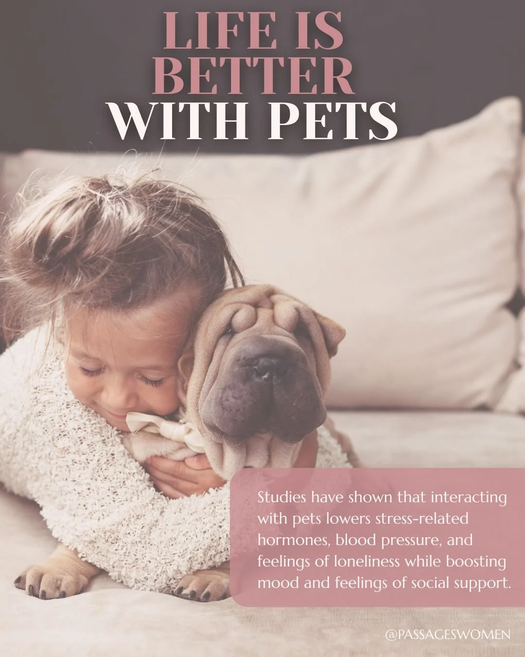 There&rsquo;s a reason our pets feel like family &mdash; they&rsquo;re good for our hearts in more ways than one.
Whether it&rsquo;s a wagging tail, a gentle purr, or a quiet presence beside you, animals have a unique way of supporting our emotional 