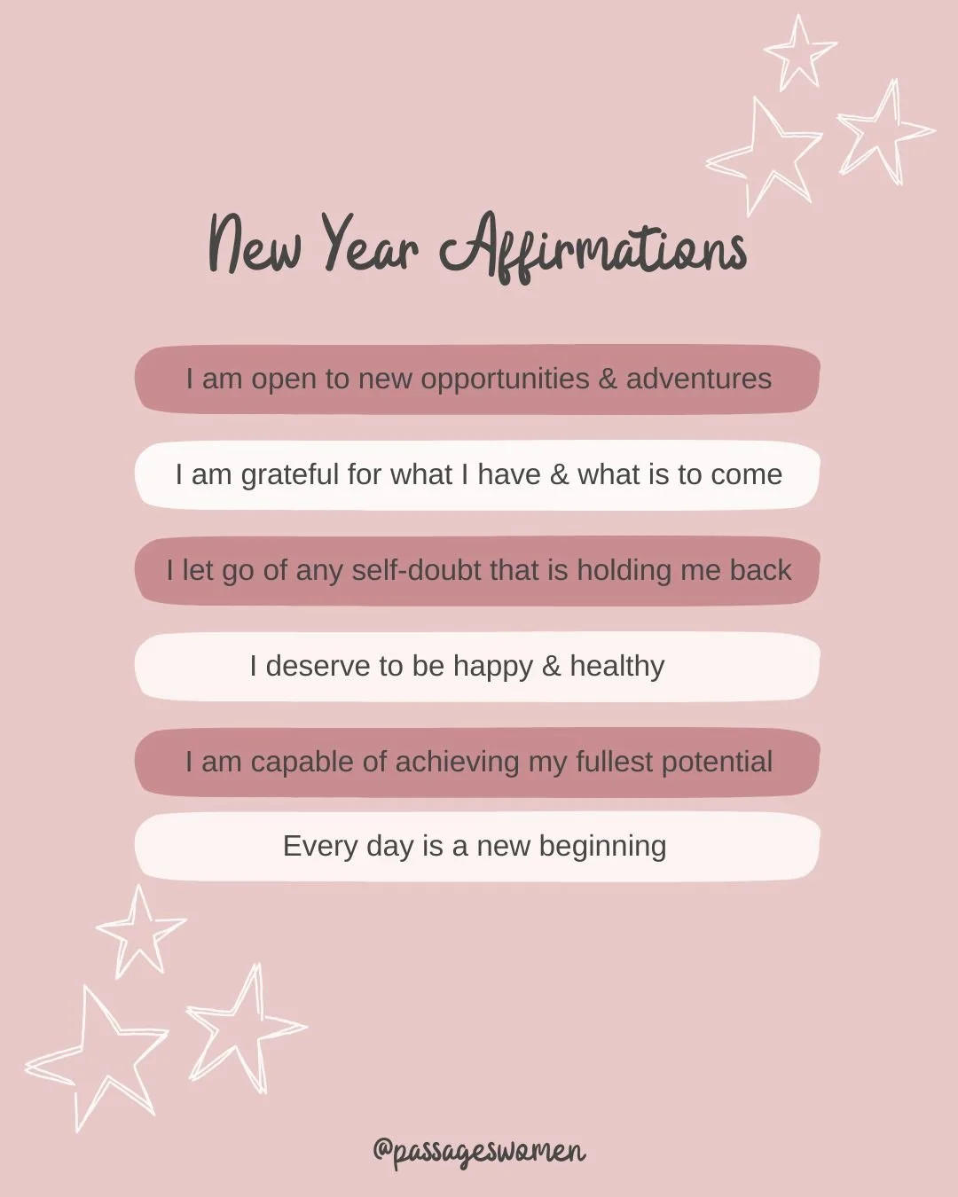 Aa a new year begins...

💗More grace.
💗More presence.
💗More compassion&mdash;for yourself.

What affirmations are you carrying into this year?🥰

#NewYearReflection #AffirmationPractice #MentalHealthAwareness #BeGentleWithYourself
#WomenCenteredCa