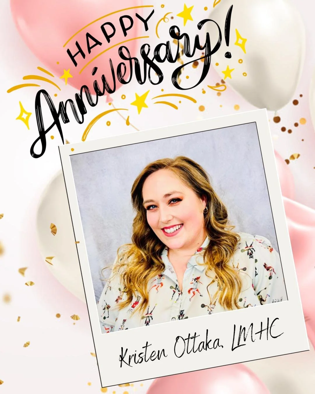 Join us in celebrating Kristen Ottaka, LMHC on her 3 year Passages Anniversary!🎉💗 

Kristen's dedication, compassion, and expertise continue to make a meaningful difference in the lives of her clients. Here's to many more years of support, connecti