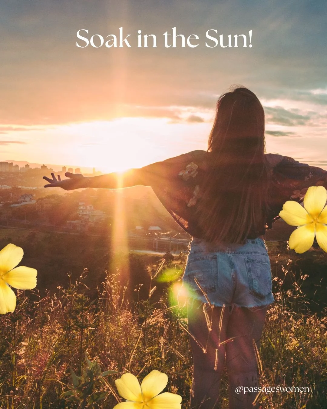 ☀️ Sunlight and Mental Health

😎 Even though it feels like Summer is winding down, we want to remind you how important sunlight and Vitamin D are to support your physical AND mental health!

😝 As women, we often juggle so many roles and responsibil