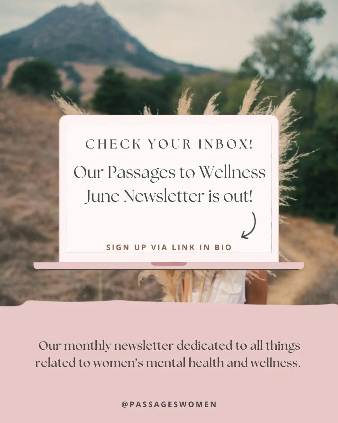 🎉 Our June Newsletter just dropped! 

🌟 Don't miss out&mdash;read it now and stay connected with Passages Wellness &amp; Counseling for Women!💗

➡️ See Newsletter link in bio or click link below to read it now!
https://mailchi.mp/passageswomen/pas