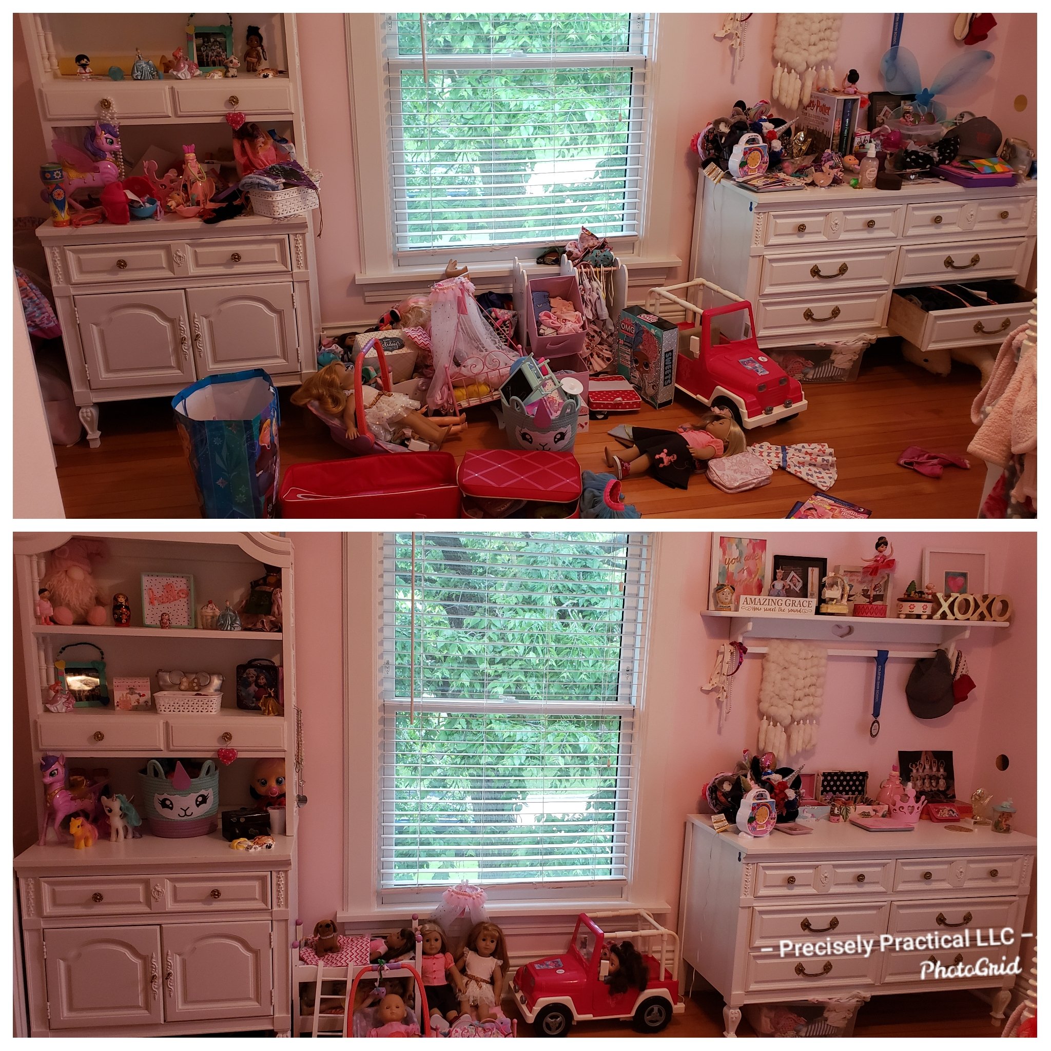Girl's Bedroom overview