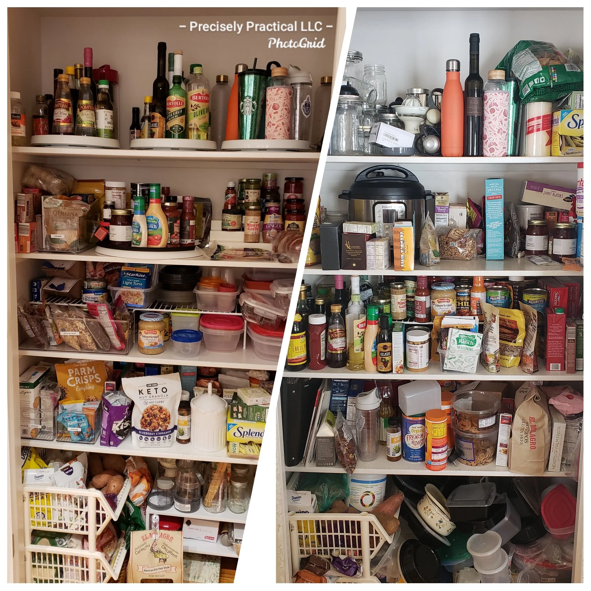Pantry for individual household