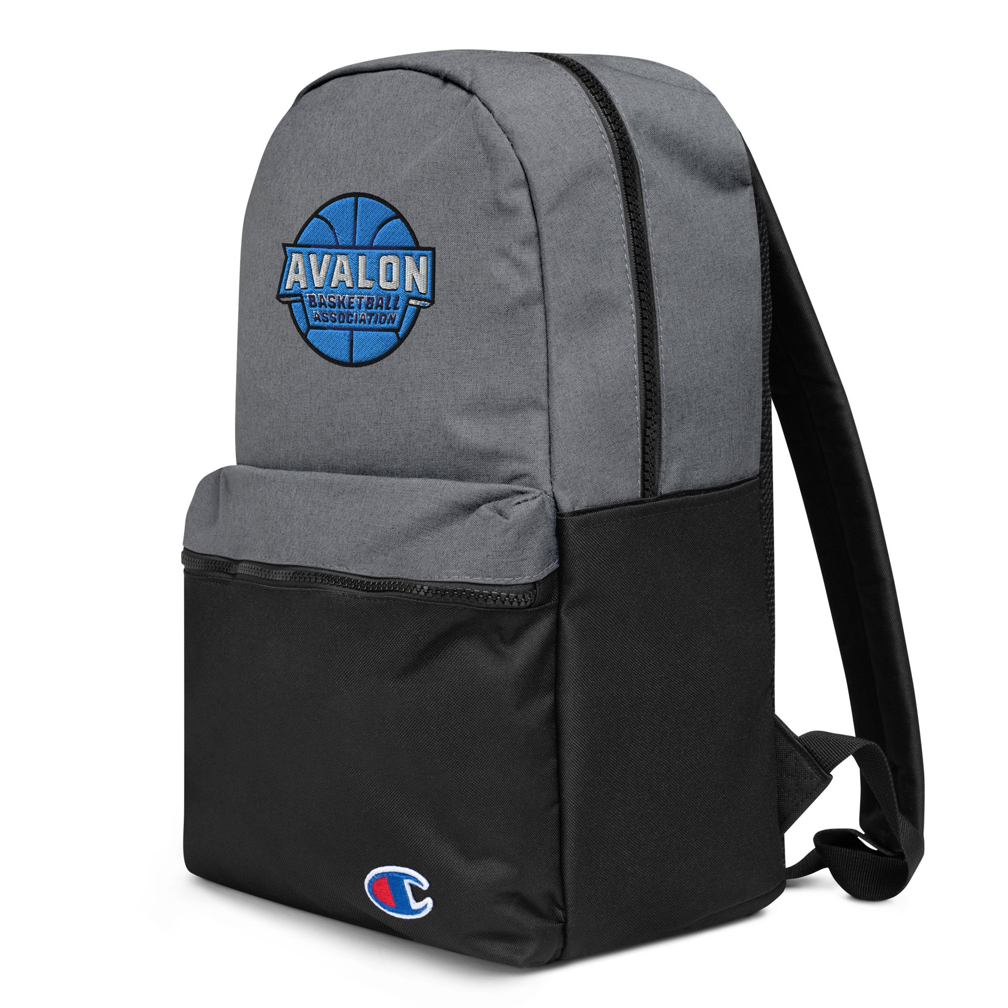 champion-backpack-heather-grey-black-left-front-655006d59fd8f.jpg