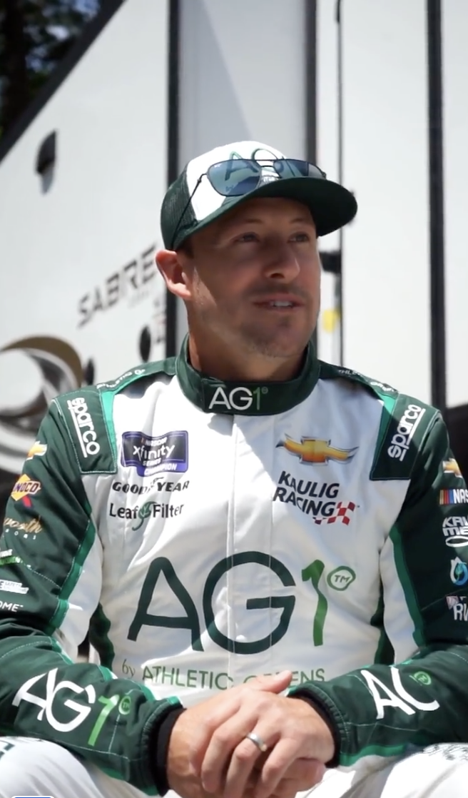 Working with Nascar and our brand's sponsored driver