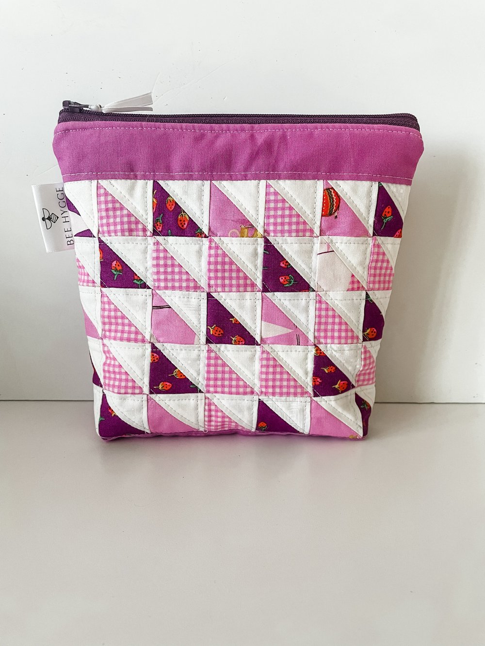 How to sew Trixie Pencil Case, Patchwork Zipper Pouch