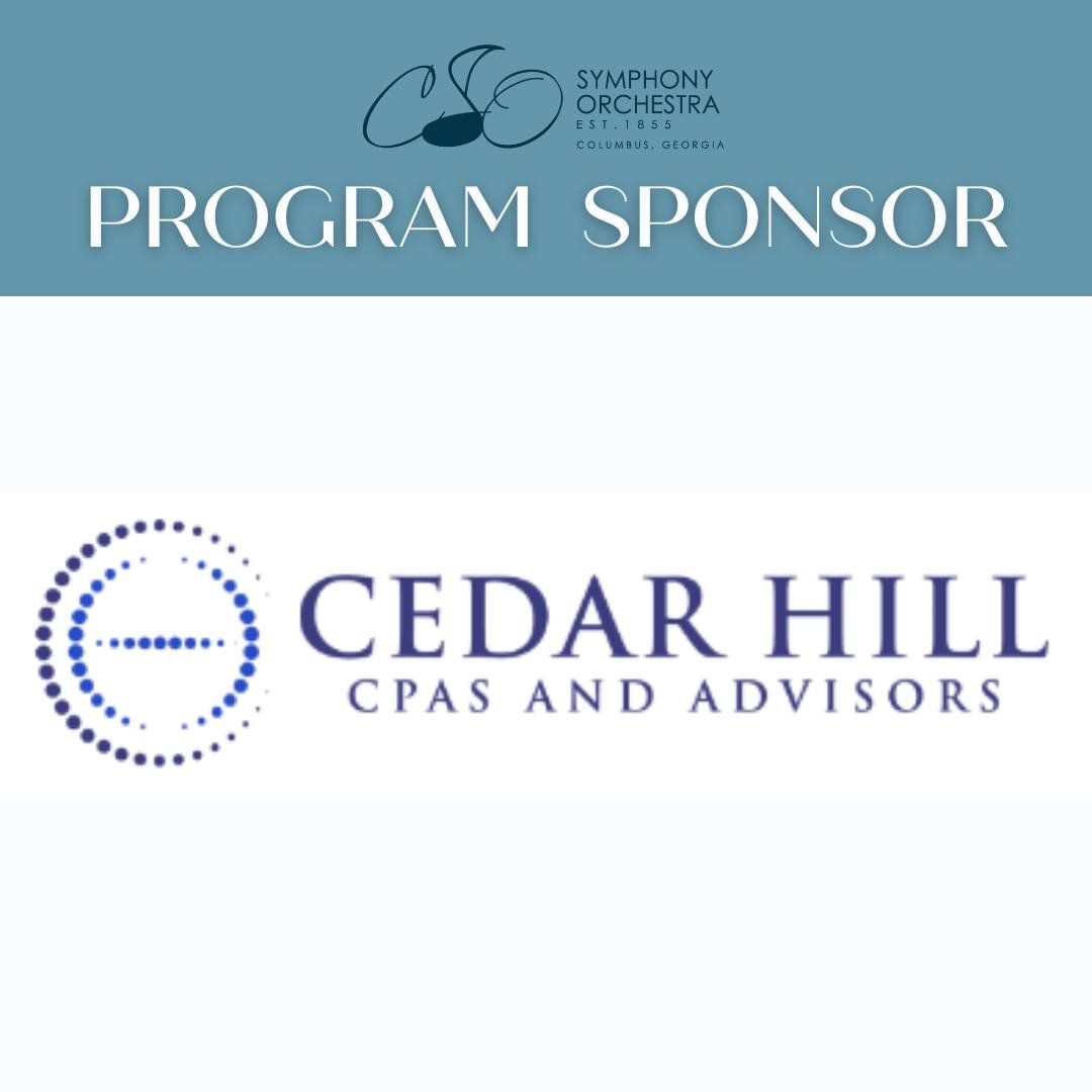 The success of the Columbus Symphony Orchestra&rsquo;s 2023-2024 season so far would not be possible without the support from our sponsors like Cedar Hill CPAs and Advisors! Thank you! @cedarhillcpas 
Website: cedarhillcpas.com