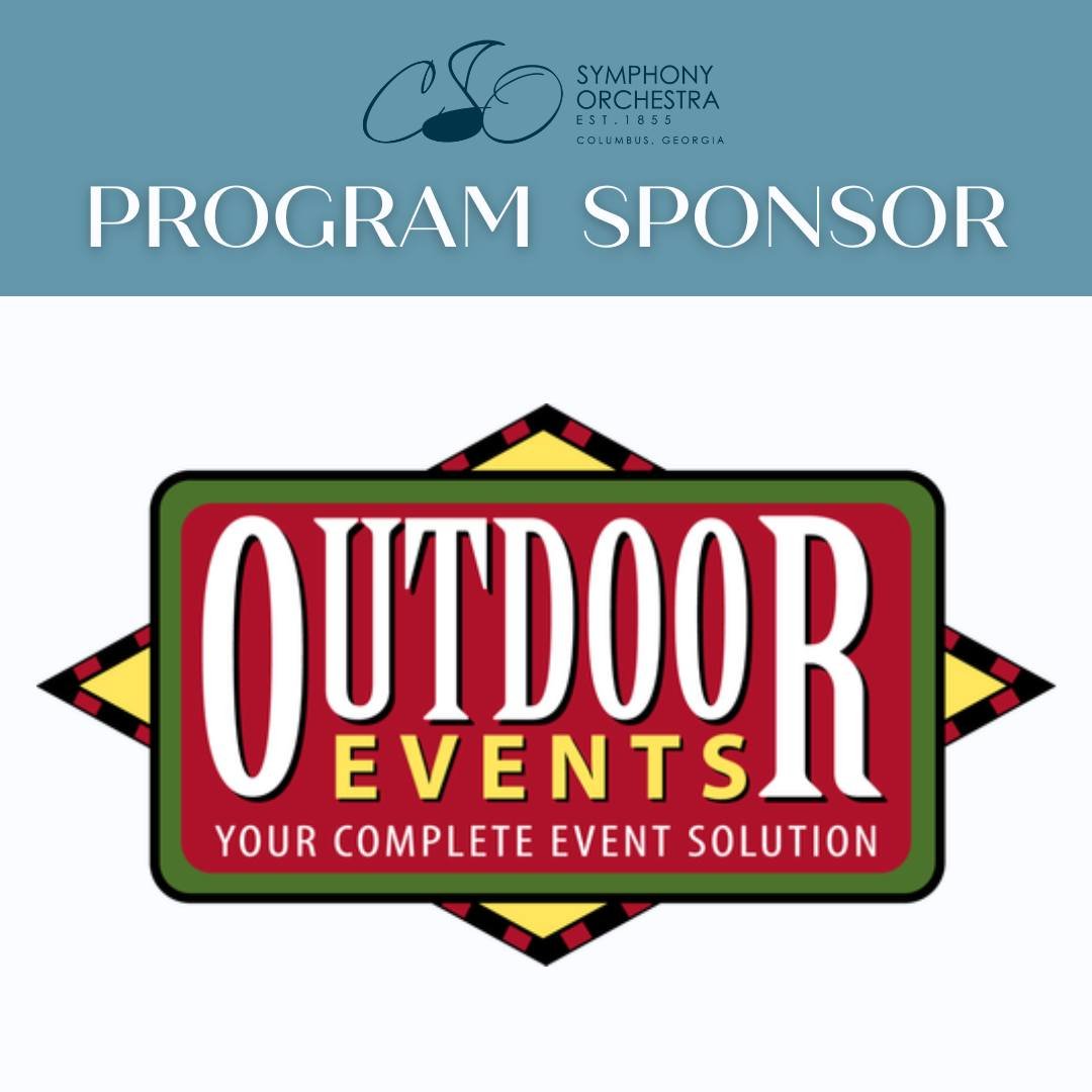 The success of the Columbus Symphony Orchestra&rsquo;s 2023-2024 season so far would not be possible without the support from our sponsors like Outdoor Events! Thank you! @outdoor.events 
Website: outdoorevents.com