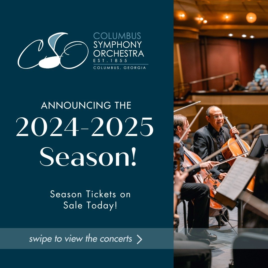 Now announcing the CSO's exciting new 2024-2025 Season! 
Save your seat for a monumental season full of fantastic soloists as well as epic masterpieces from Beethoven, Tchaikovsky, Shostakovich, and more! Don't miss the return of our Pops and Childre