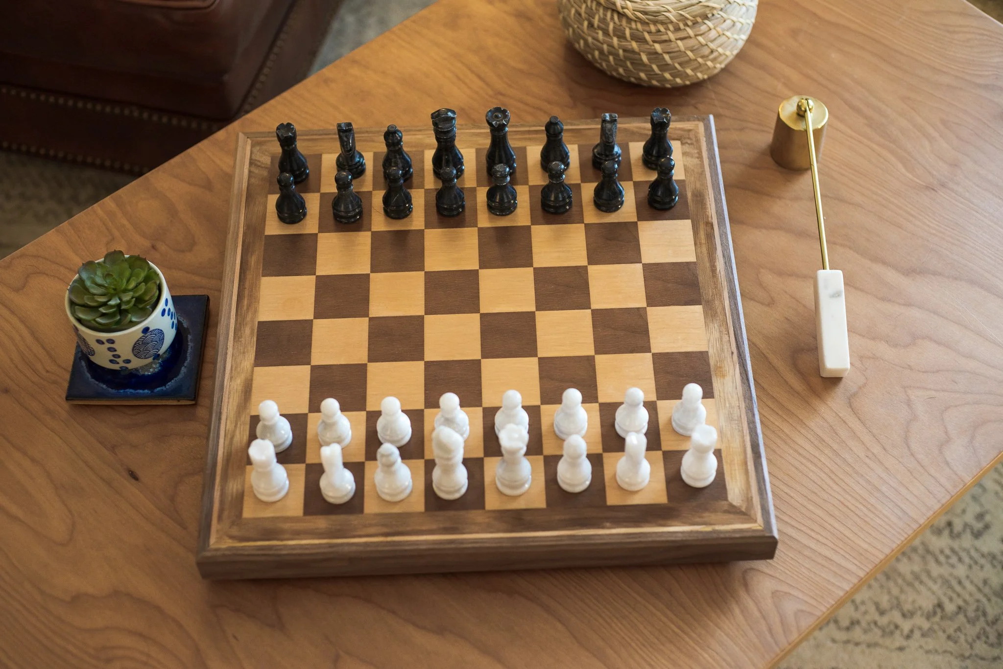Up-Cycled Vintage Chess Board More Photos