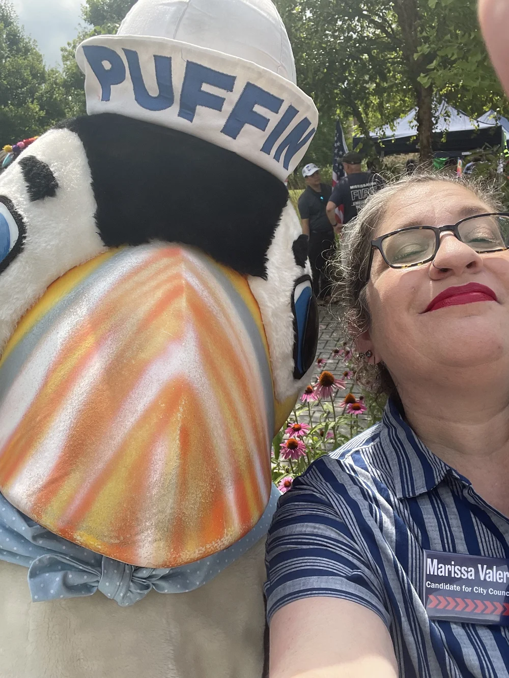 Mr. Puffin at Peace Day 2023