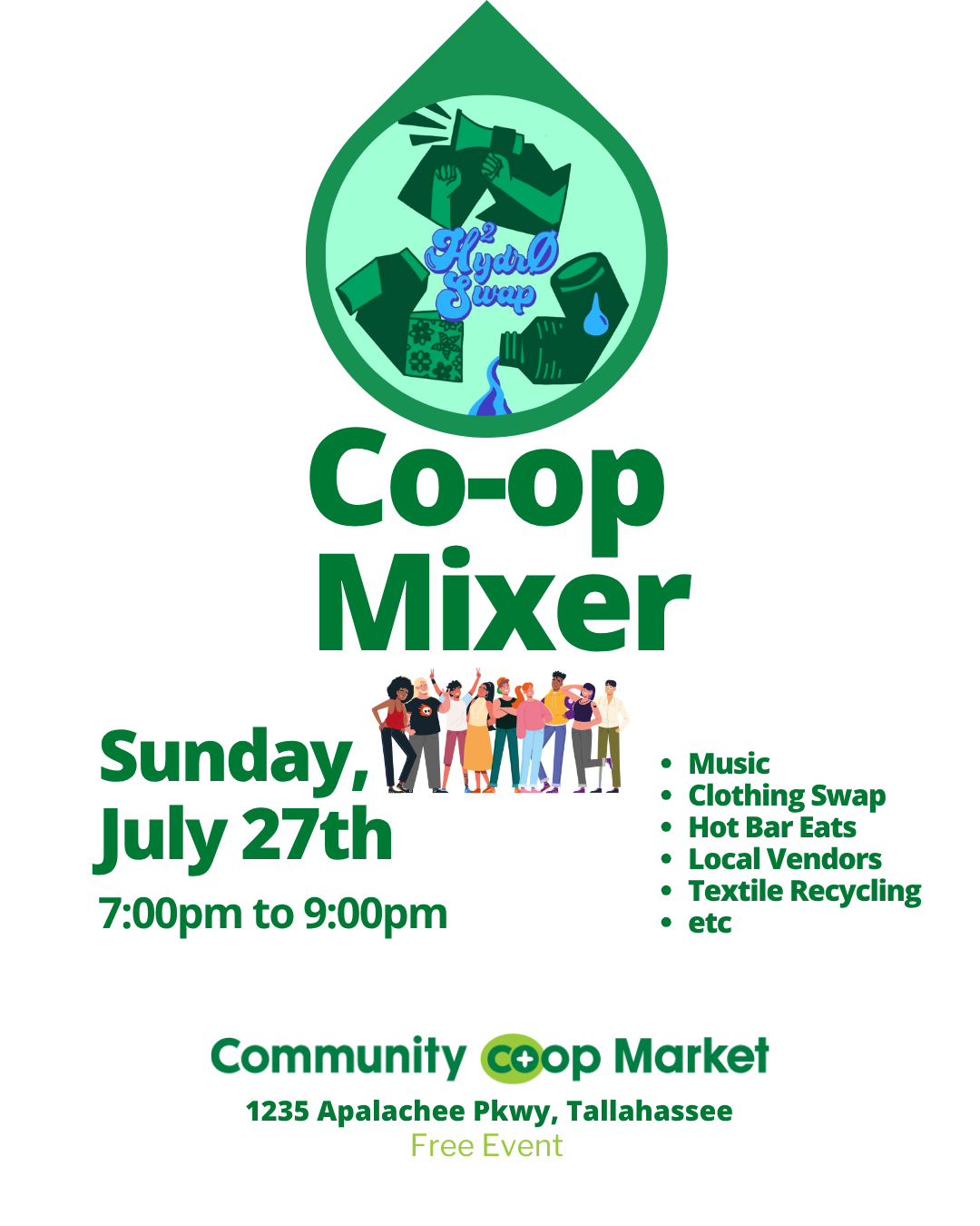 Co-op Mixer/ Clothing Swap