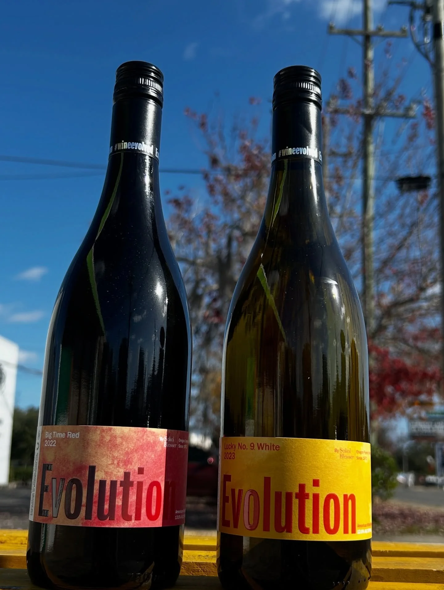 Wine lovers, this one&rsquo;s for you.
Evolution Big Time Red 2022 &amp; Lucky No. 9 White 2023 are here and ready to pour.

✨ Regularly $14.99 &mdash; now just $10.99 ✨
Bold reds, crisp whites, and the perfect excuse to stock up.

Grab a bottle (or 