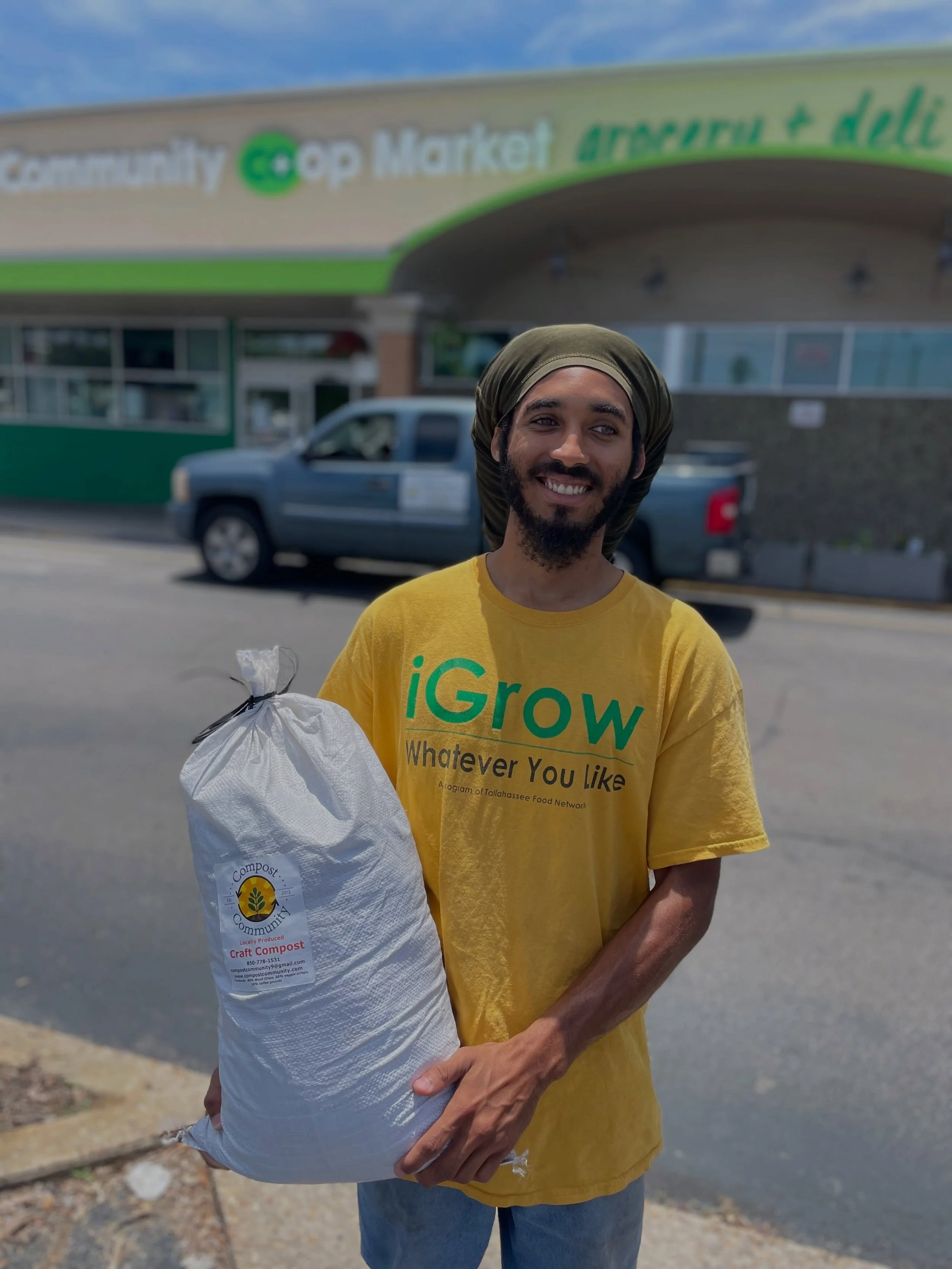 We&rsquo;re proud to carry craft compost from @compostcommunity ￼ right here at the Co-op for $12.99 each and even more excited to be one of their compost route pickup/drop-off locations here in Tallahassee!

@compostcommunity is a local organization