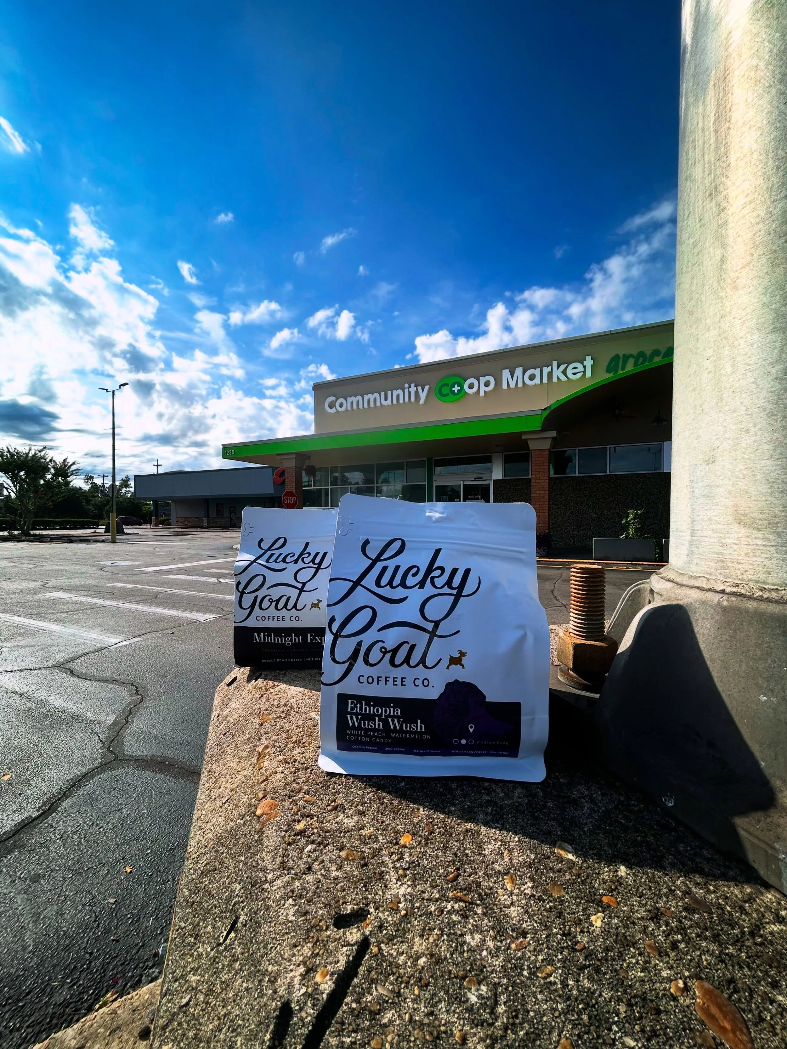 Local Vendor Spotlight: Lucky Goat Coffee Co. ☕

Born in Tallahassee, Lucky Goat began roasting coffee in 2010 with a simple goal, to make great coffee and provide quality beans to local caf&eacute;s. Today, the company continues to roast its coffee 