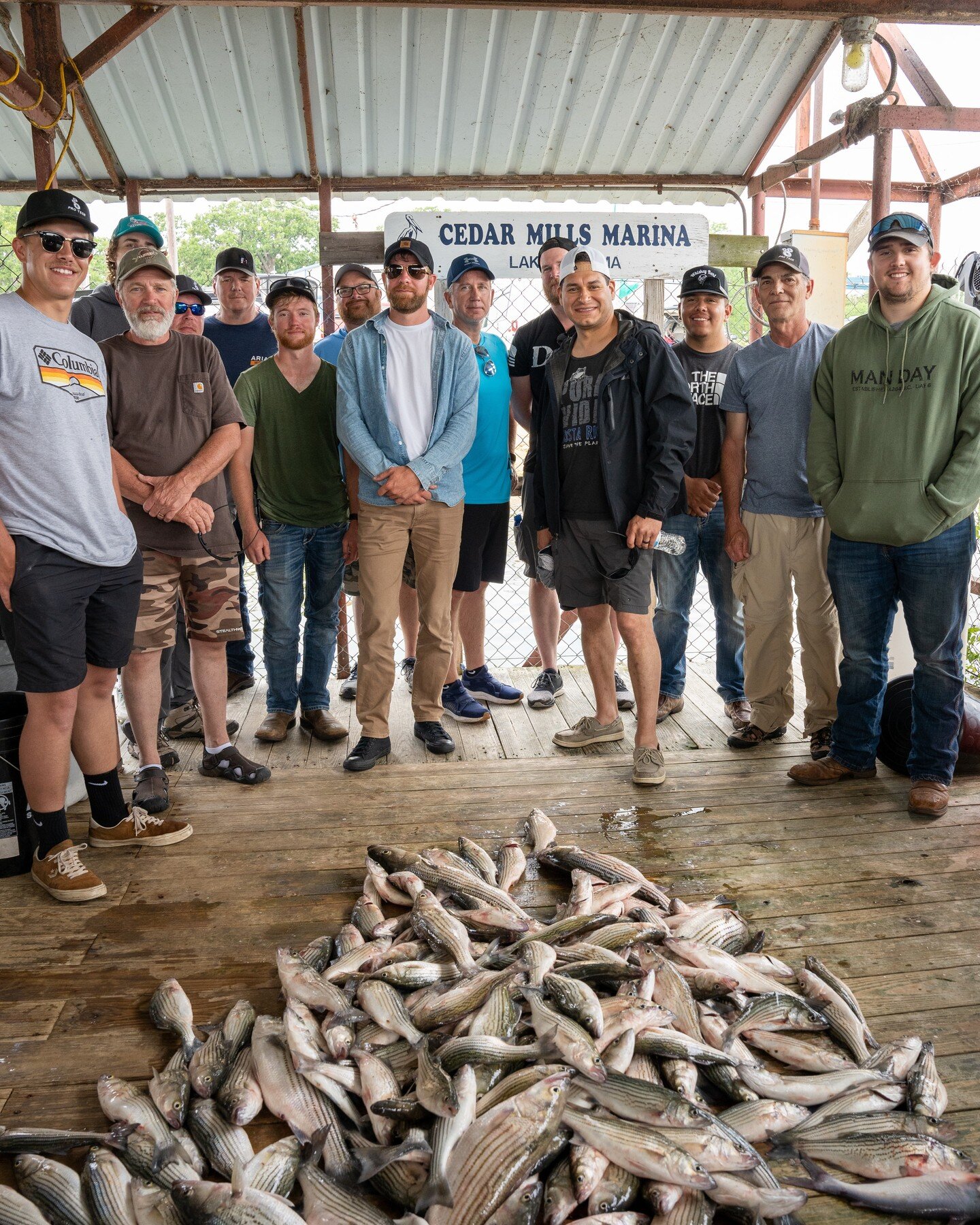 A special thanks to all the vendors that supported our giveaway this year!
.
Pro Tech recently took all of its Techs out for the annual guided fishing trip on Lake Texoma, and once again, everyone caught their limit!
.
Thank you for all the hard work