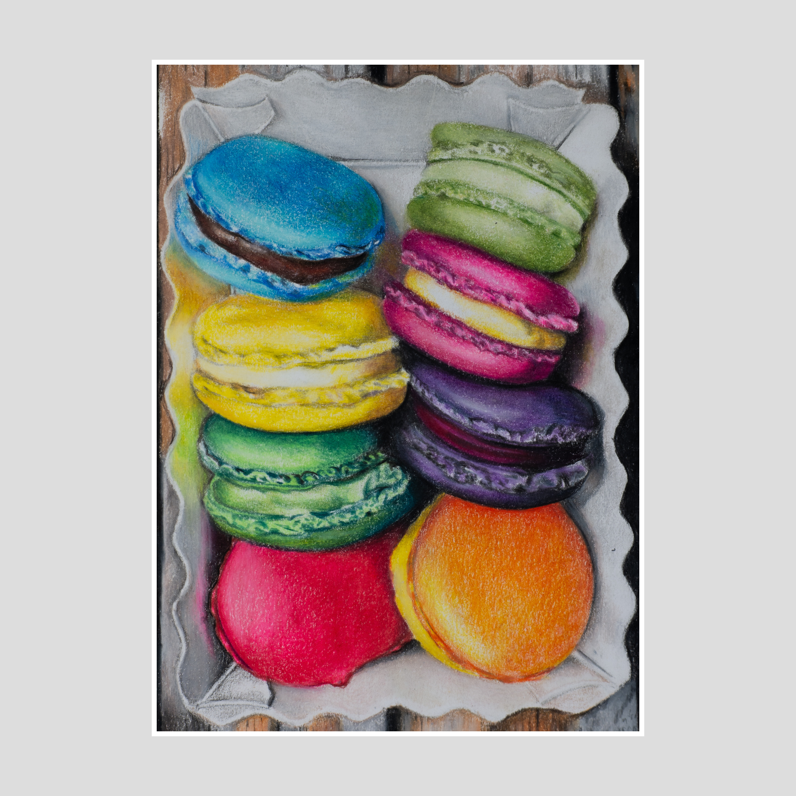A Box of Macarons (Print)