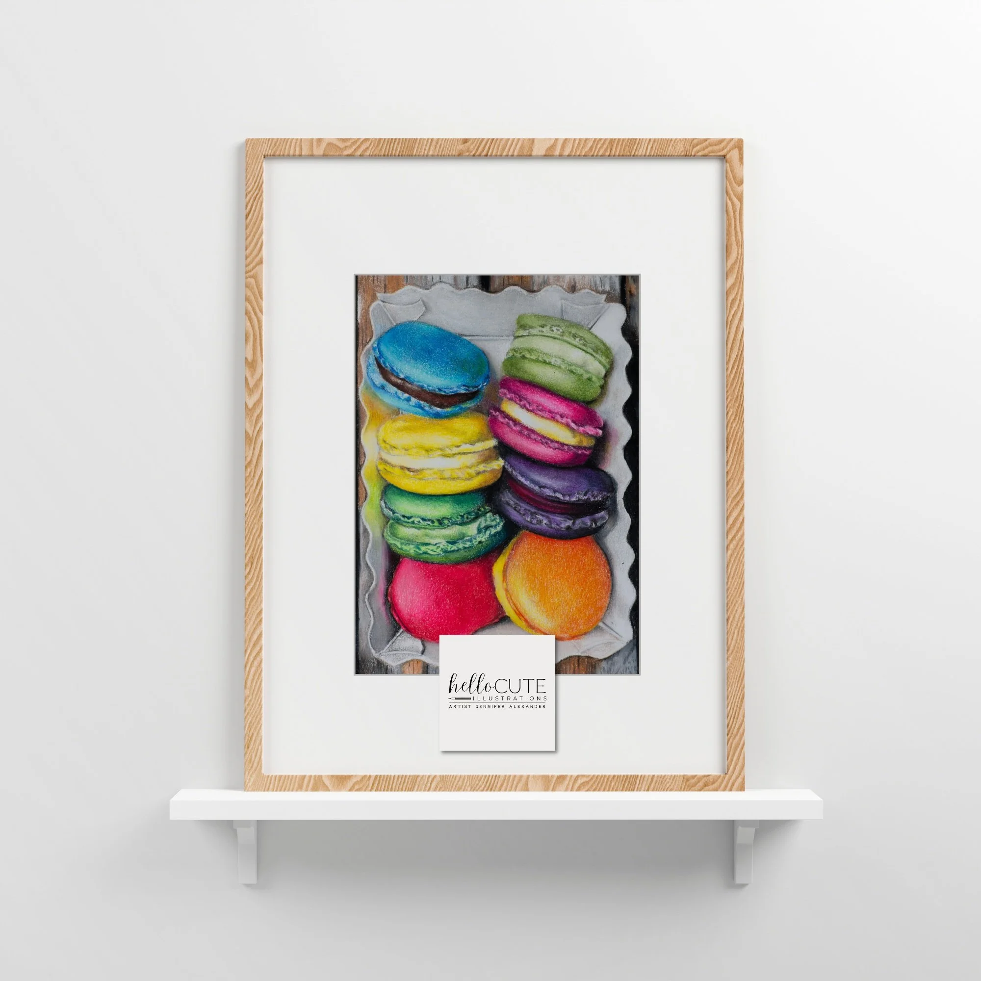 A Box of Macarons (Print)