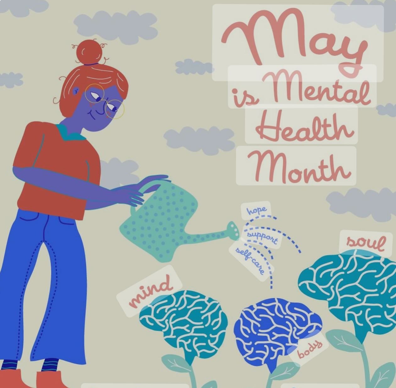 May is Mental Health Awareness Month, let&rsquo;s work towards building a supportive community where everyone feels empowered to prioritize their mental health. 💚
#empoweringminds 
#empoweredgirlsorlando