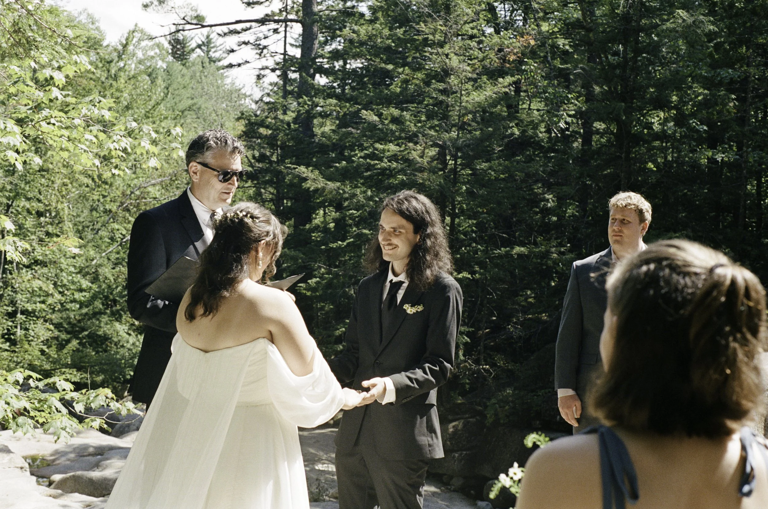 Elissa + Davids' Intimate Ceremony