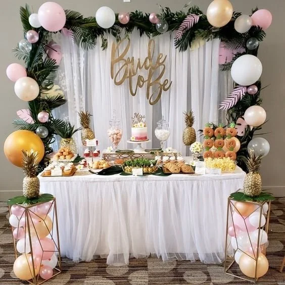 Tropical-Themed Bridal Shower Ideas (with Decoration Tips!)