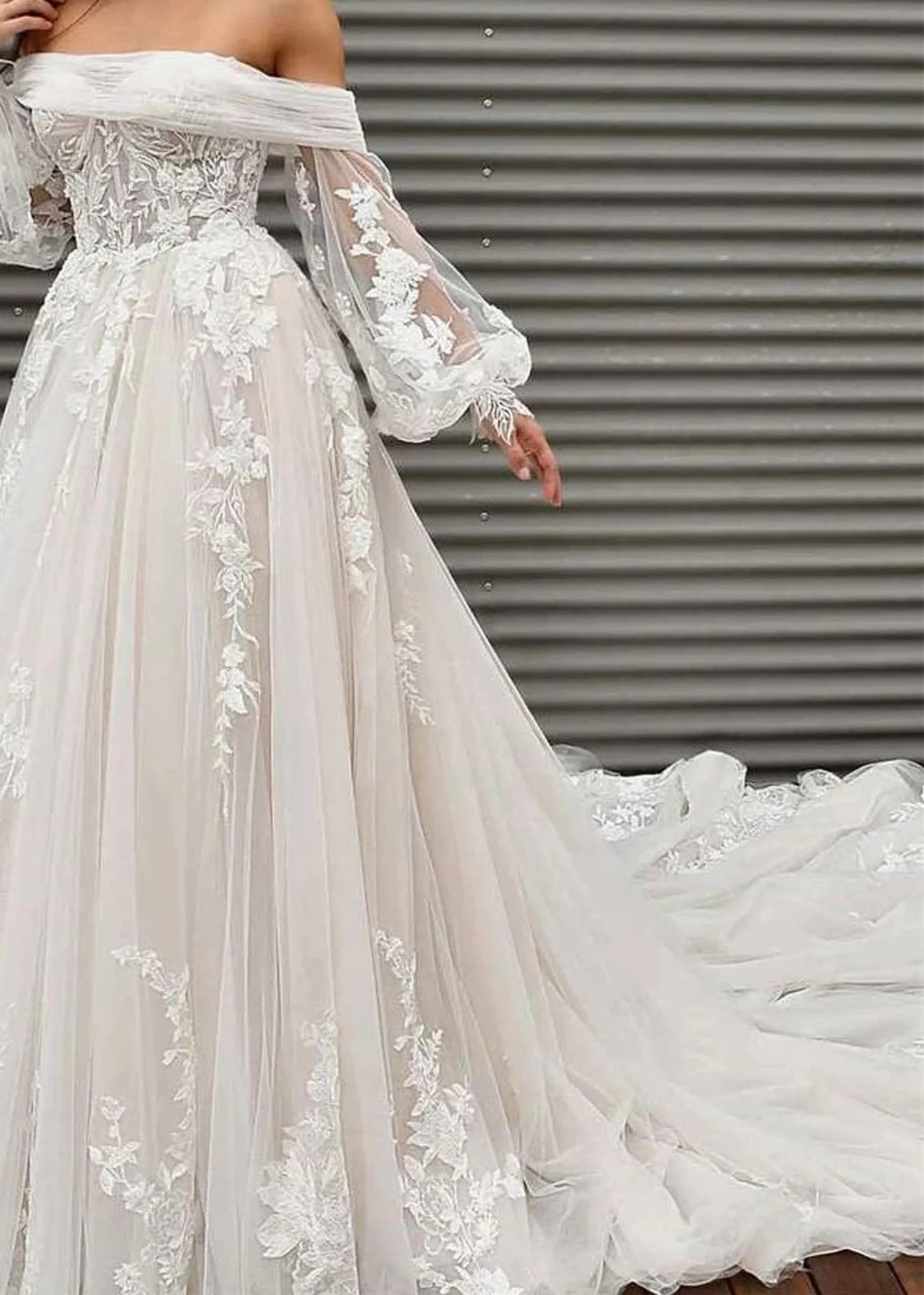 Wedding Dress Styles for Chubby Arms That You