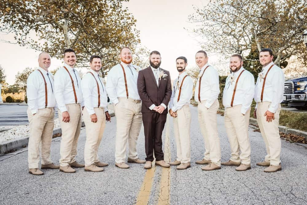 Brown Groomsmen Gifts, by TheHandGifts