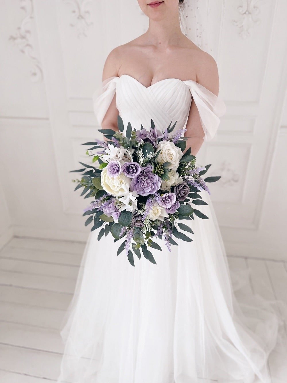 Lavender Bridal Bouquet by CelebrityWeddingUS