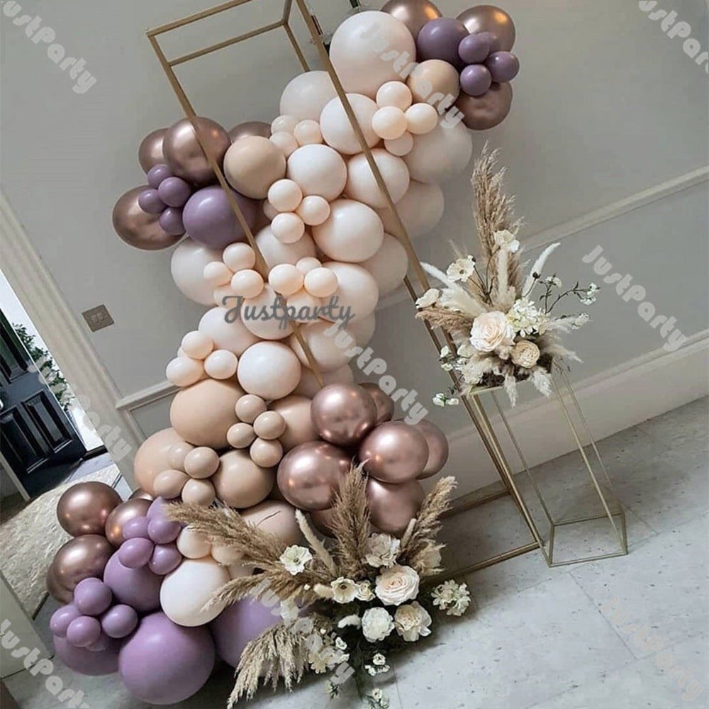Lavender and Peach Wedding Decor by Justpartyboutique