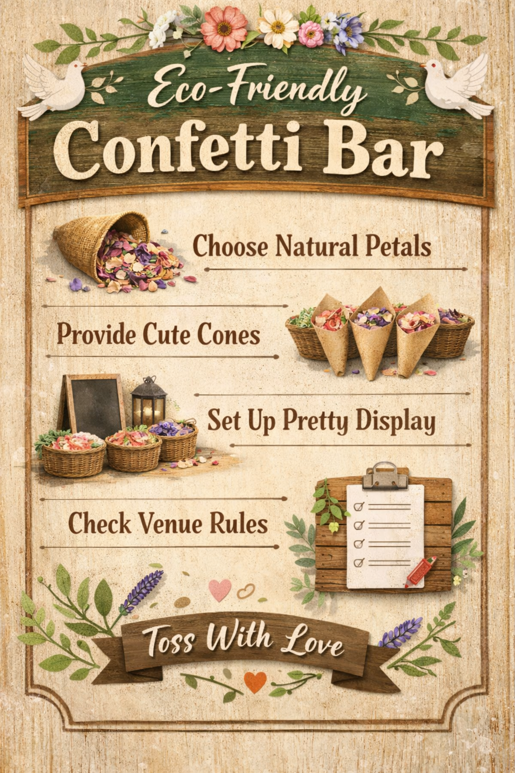 How to Build a Venue-Approved Confetti Bar