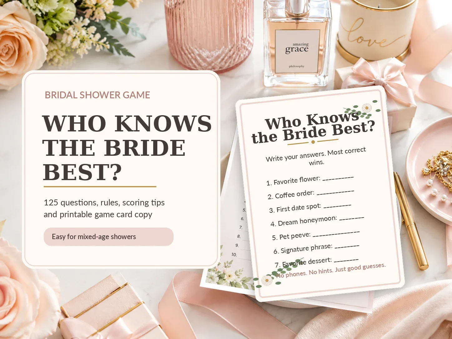 Who Knows the Bride Best? 125 Bridal Shower Questions, Rules, and Game Ideas