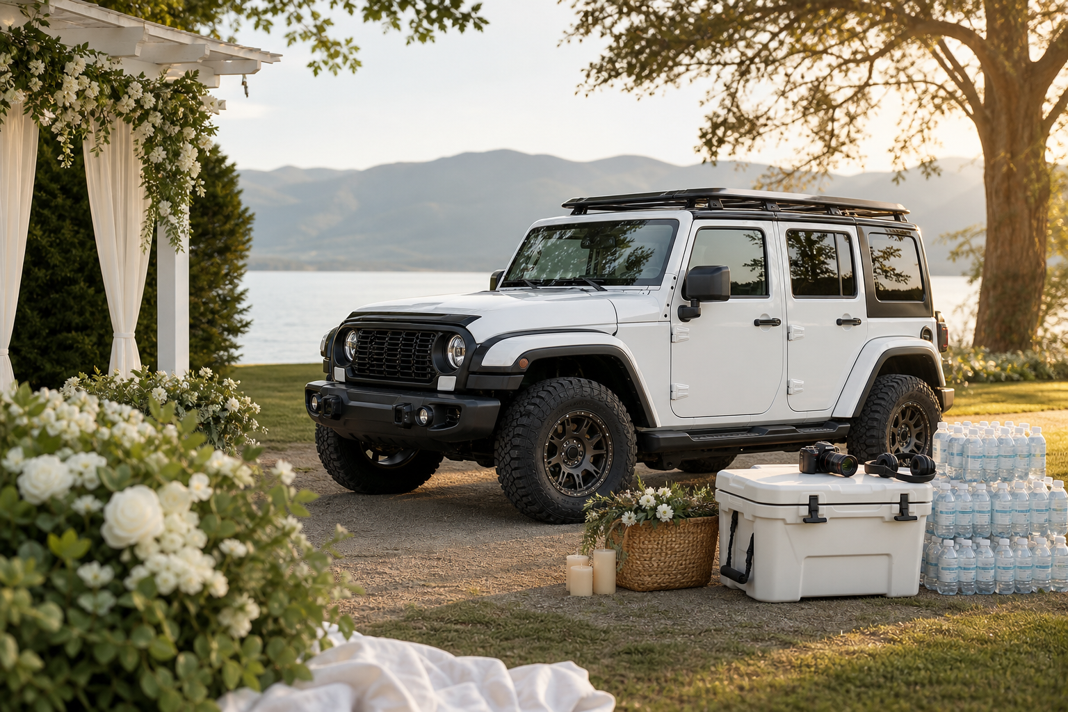 FIJI Water Wedding Adventure Sweepstakes - Win a Jeep, $11,580 Cash and More