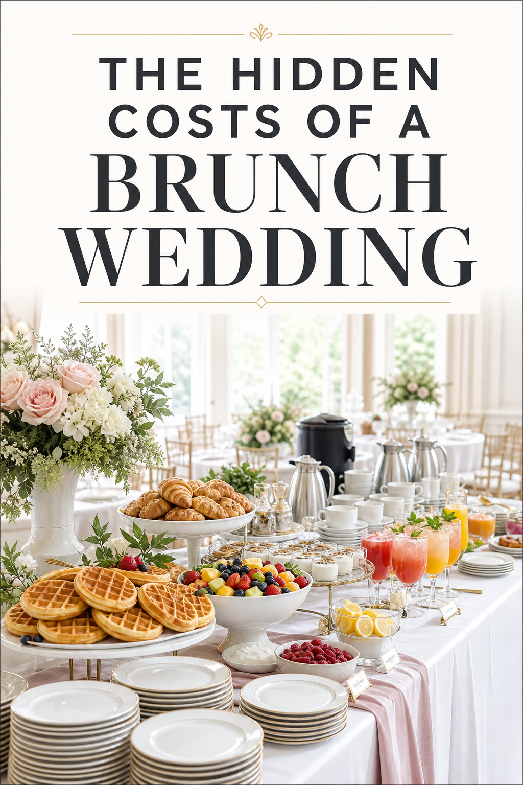 The Hidden Costs of a Brunch Wedding (And How to Budget for One)