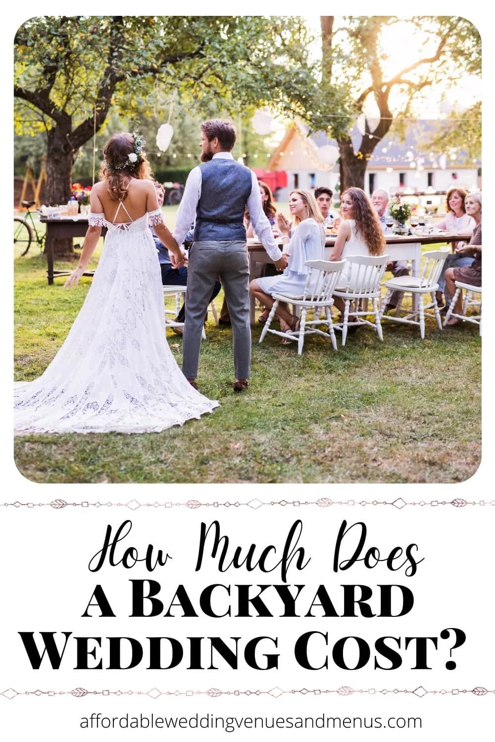 How Much Does a Backyard Wedding Cost? — Affordable Wedding Venues & Menus