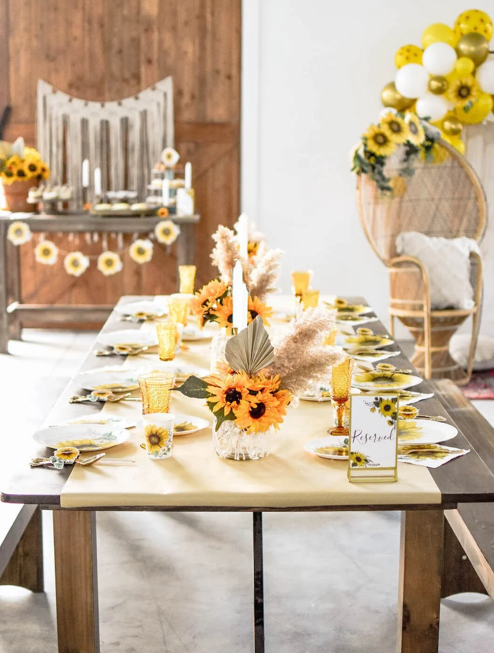 Sunflower Wedding Shower Ideas: Bloom with Style and Elegance