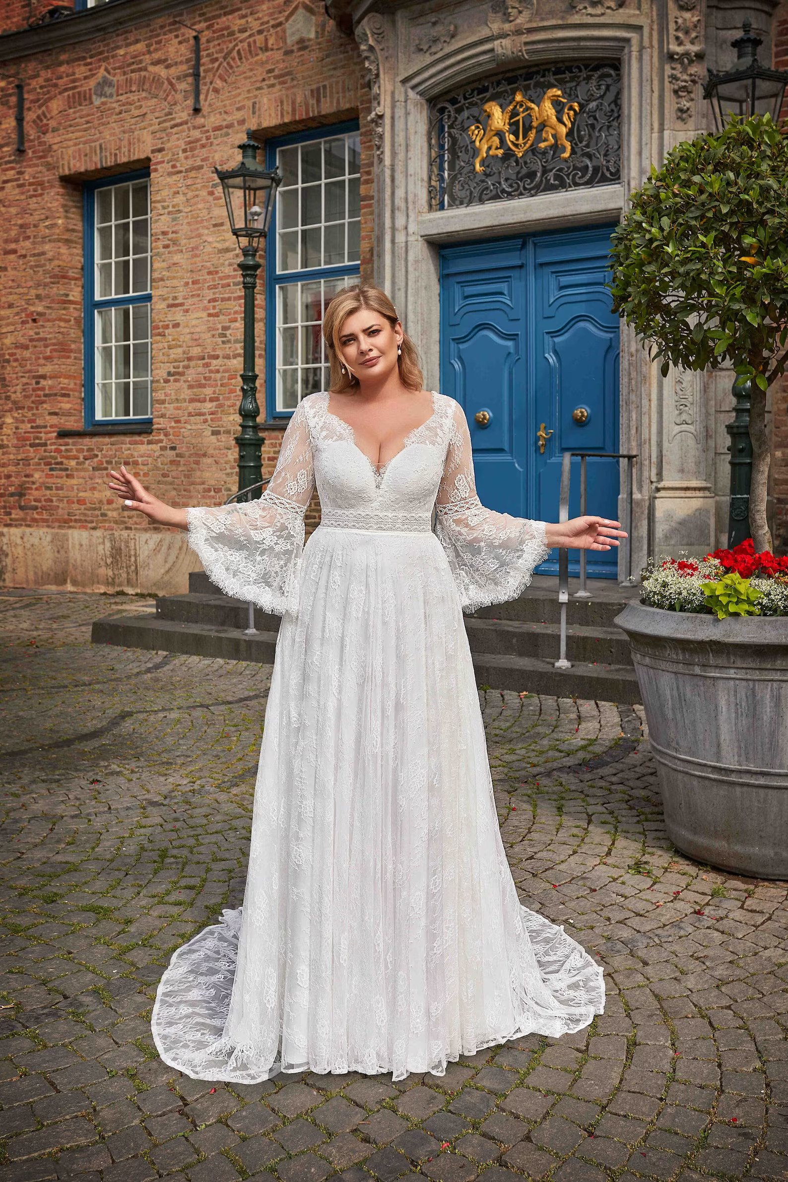Plus Size Wedding Dresses - Leah S Designs bridal sizes 6 to 32