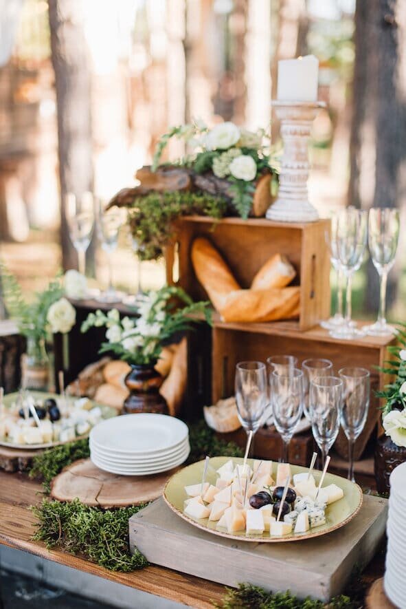 How to Make a Farmhouse Coffee Bar at Your Wedding