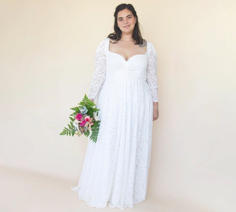 Plus Size Beach Wedding Dresses: Plus Size Beach Bridal Gowns