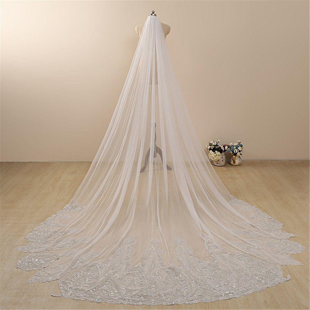 Snowflake sparkling wedding dress main image 1