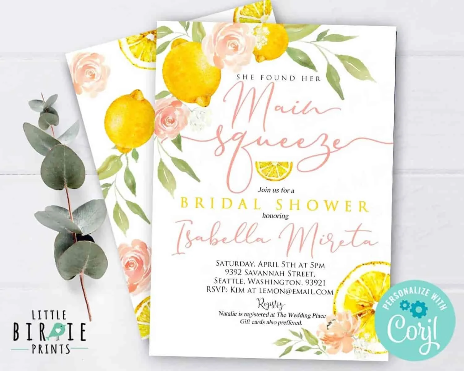 She Found Her Main Squeeze Bridal Showernull