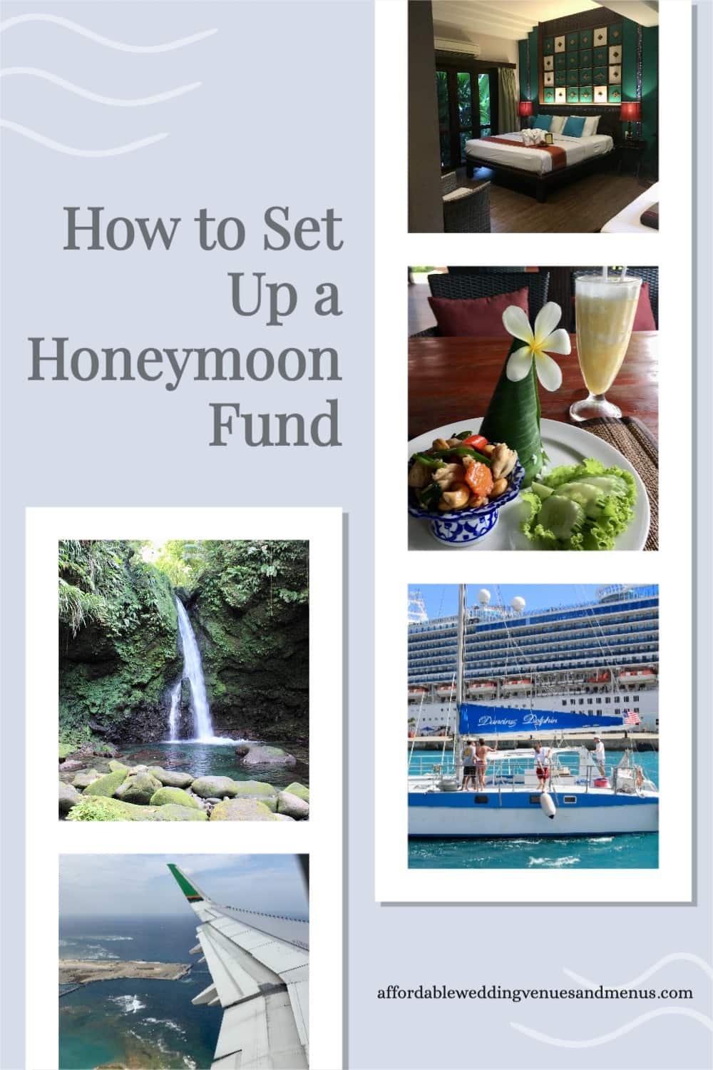 how to create a honeymoon fund registry