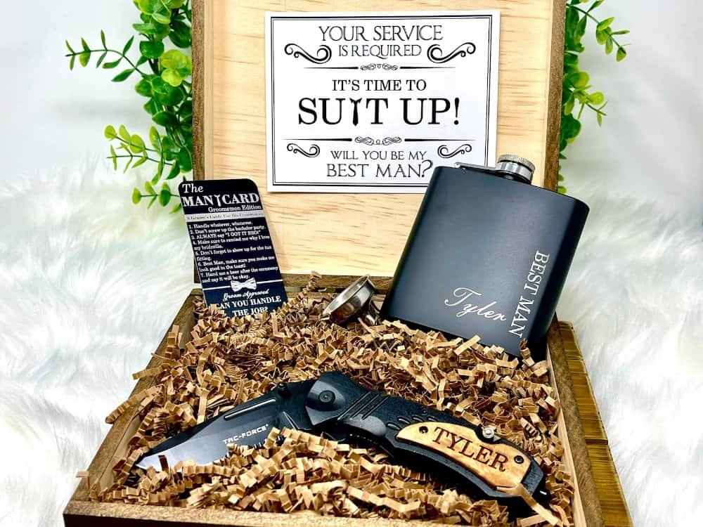 Best Man and Groomsmen Proposal Gifts and Ideas