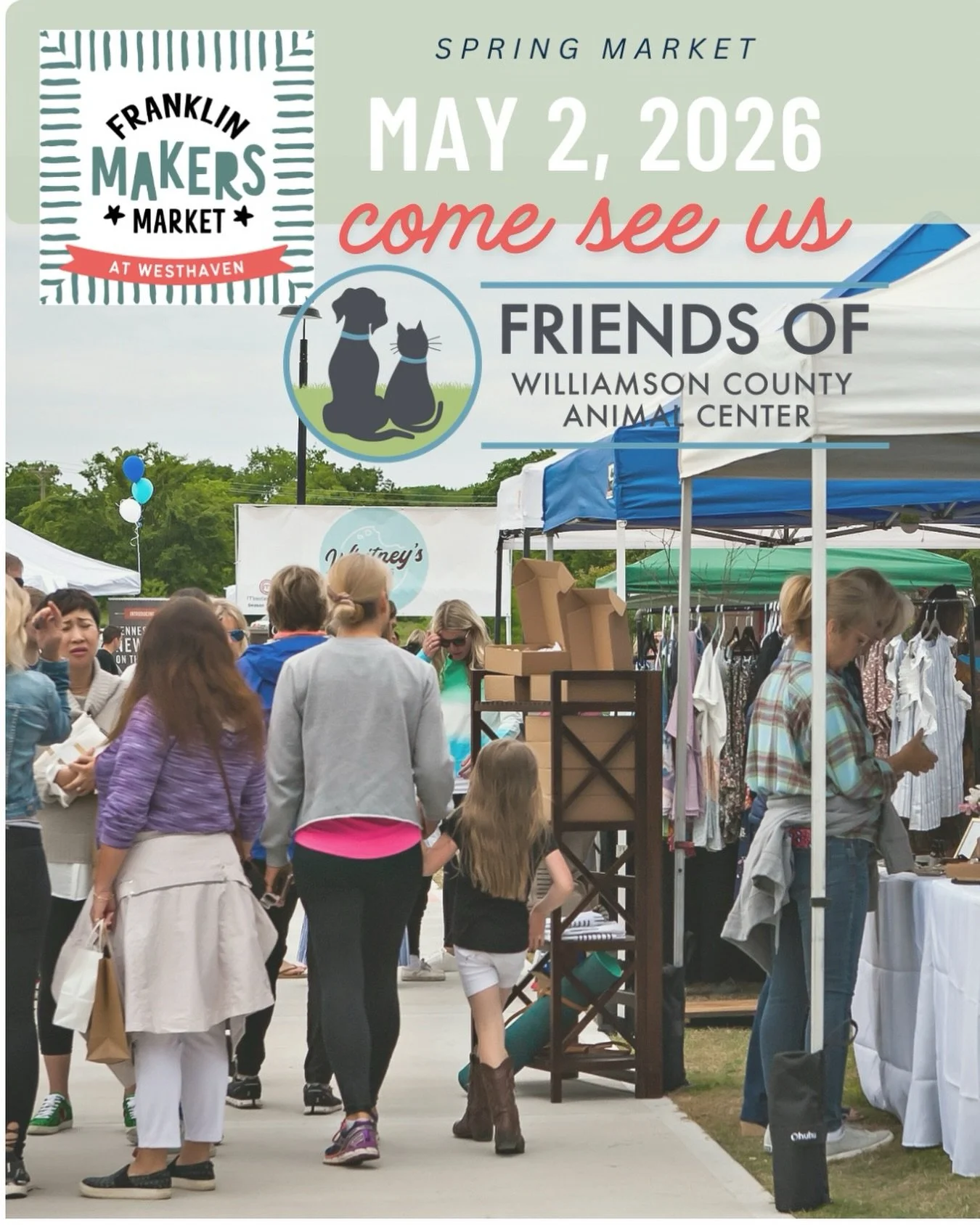 Dust off your Saturday plans&mdash;we&rsquo;ve got a good one for you 🐾

We&rsquo;ll be set up at the Franklin Makers Market this weekend, and it&rsquo;s shaping up to be one of those &ldquo;stay longer than you planned&rdquo; kind of afternoons.

?